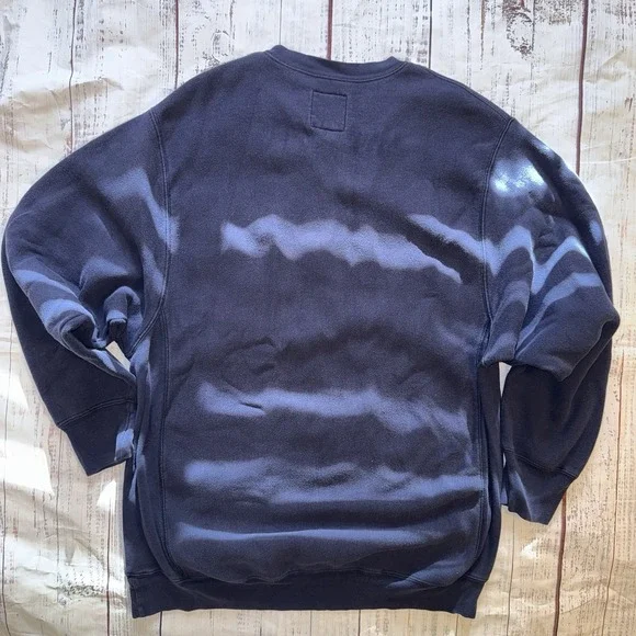 Vintage Steve and Barrys US Navy Sweatshirt Mens XL Blue Yellow Pullover - Picture 6 of 6